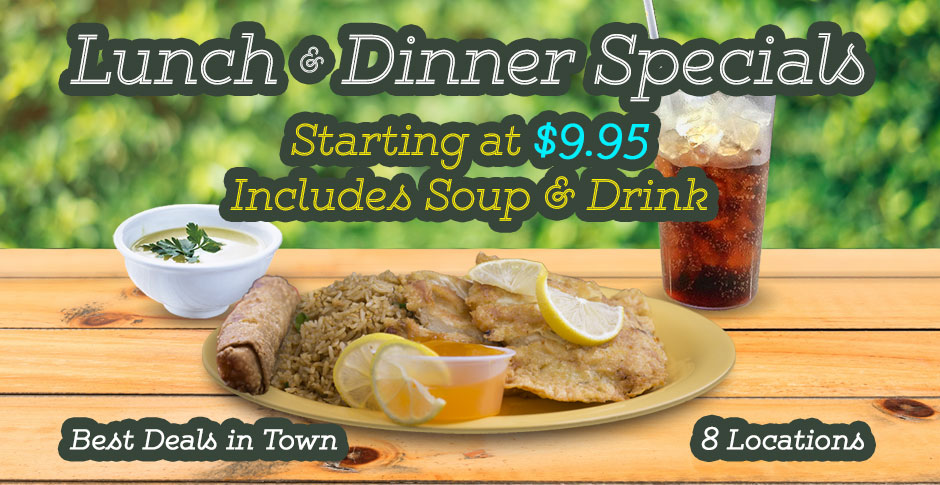 Lunch & Dinner Specials